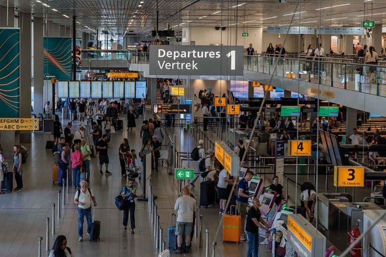 Busy Airport Terminal - Credit pexels martijn stoof